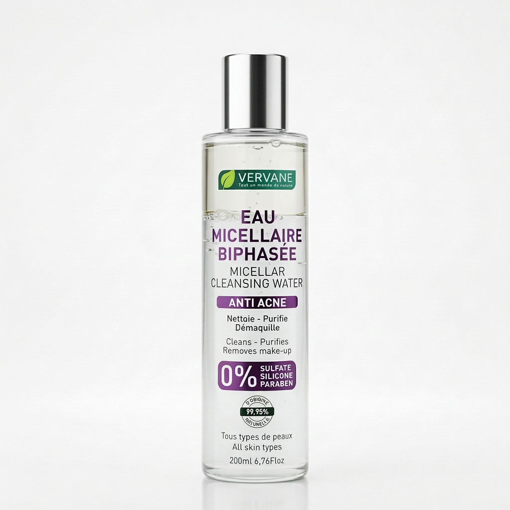 Eau micellaire Biphasée : ANTI-ACNE